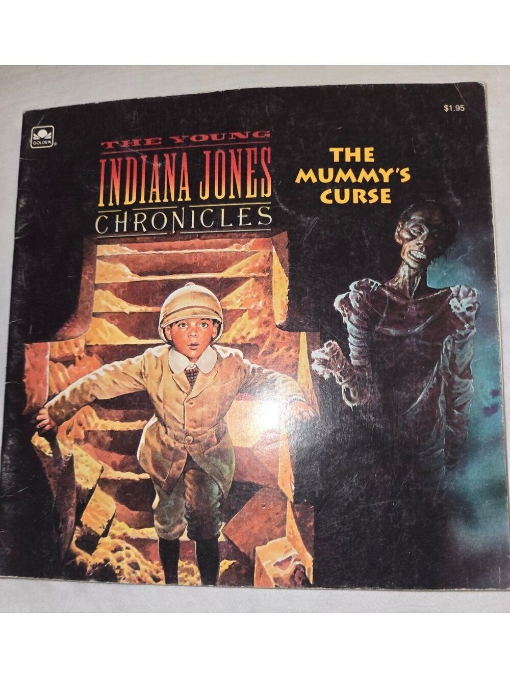 The Young Indiana Jones Chronicles: The Mummy's Curse - Vintage Children's Book